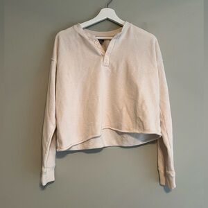Aerie cropped long sleeve